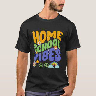 Camiseta Vibraciones Retró de Escuela en Casa Madre Maestra