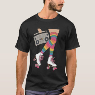 Camiseta Vibraciones Retro de Patinaje sobre Ruedas - Patin