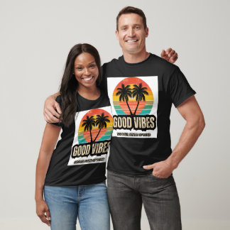 Camiseta Vibraciones Retro de Verano