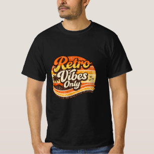 Camiseta Vibraciones retro: Diseño de Vibraciones Retro - S