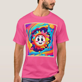 Camiseta Vibraciones Soleadas: Alegría Colorida