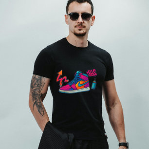 Camiseta Vibraciones Urbanas Divertidas – Arte de Zapatilla