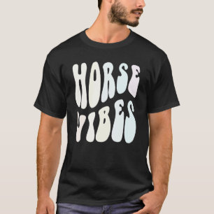 Camiseta VIBRAJES de caballo vaquero Rodeo de equitación Gr