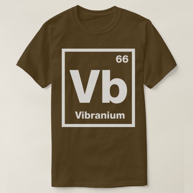 Camiseta Vibranium (Diseño del anverso)