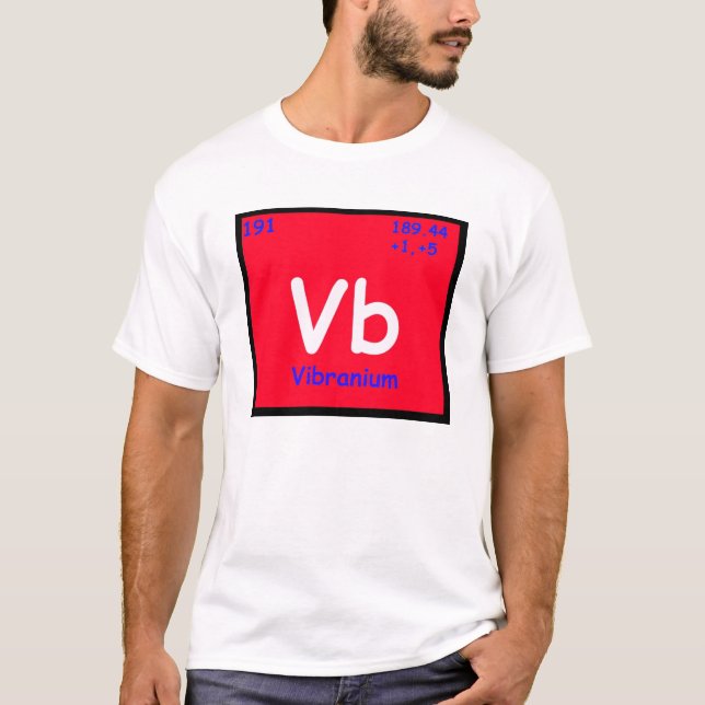 Camiseta Vibranium (Anverso)