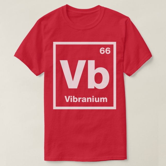 Camiseta Vibranium (Diseño del anverso)