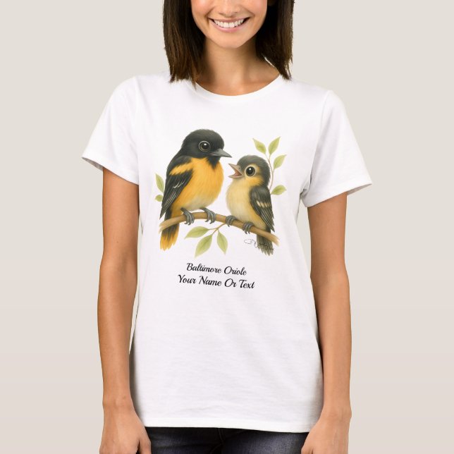 Camiseta Vibrant Baltimore Oriole (Anverso)