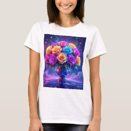 Camiseta Vibrant Bouquet
