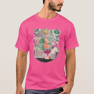 Camiseta Vibrant Food Collage girl