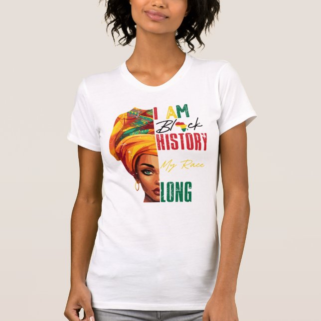 Camiseta Vibrant Headwrap Illustration  (Anverso)