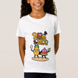 Camiseta Vibrant Hello Summer | Colorful Ocean Animals