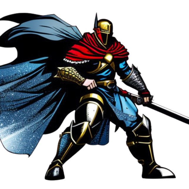 Camiseta Vibrant Knight (Subido por el creador)