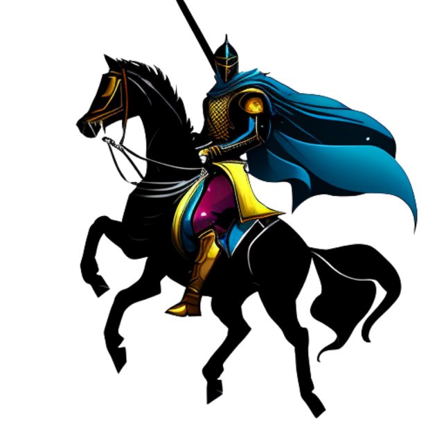 Camiseta  Vibrant Knight T-Shirt (Subido por el creador)