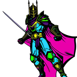 Camiseta Vibrant Knight T-Shirt