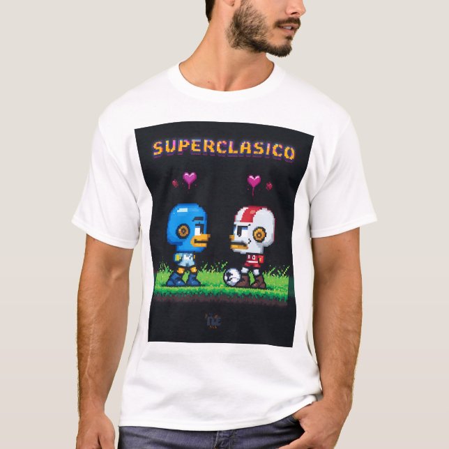 Camiseta Vibrant "Less Is More" Abstract Graphic (Anverso)