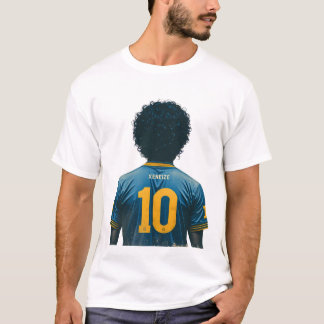 Camiseta Vibrant "Less Is More" Abstract Graphic