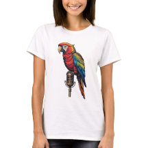 Camiseta Vibrant Parrot