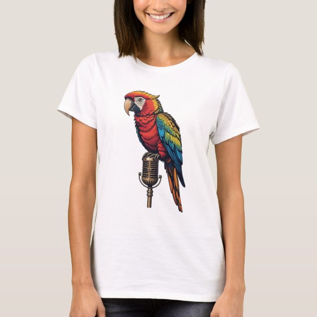 Camiseta Vibrant Parrot (Anverso)