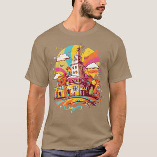 Camiseta Vibrant School House Rock tributo familiar
