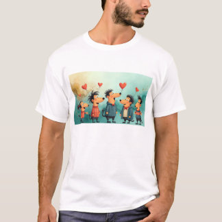 Camiseta "Vibrant Sky Hues 10K Art Shirt |
