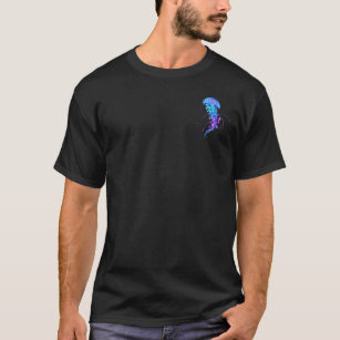 Camiseta Vibrante color Glustre medusas