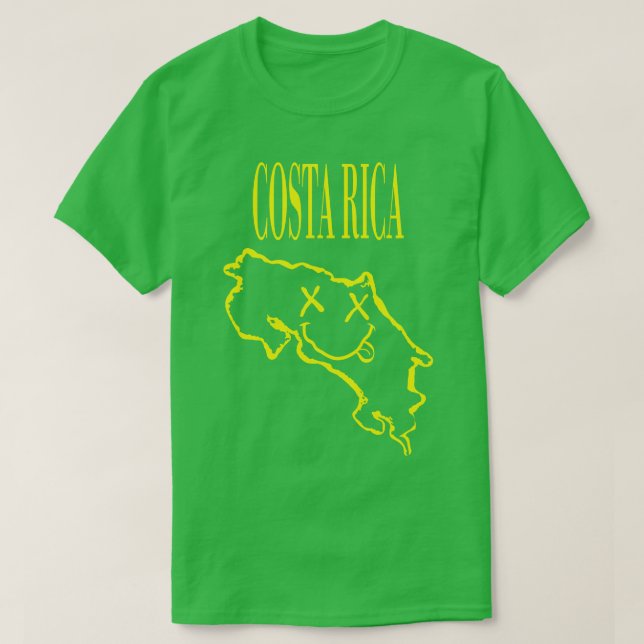 Camiseta Vibrante Costa Rica x ojos Happy Face desata tu (Diseño del anverso)