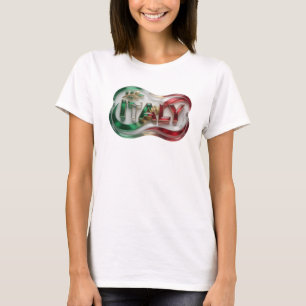 Camiseta Vibrante Dorada ITALIA