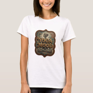 Camiseta Vibrante Dorado YOGA MOOD