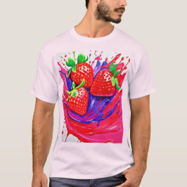 Camiseta Vibrante fresa