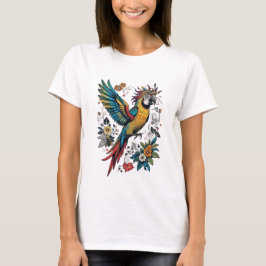 Camiseta Vibrante loro tropical