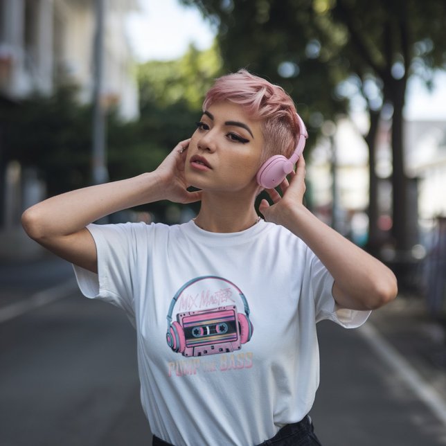 Camiseta Vibrante Mix Master Rosa (Subido por el creador)