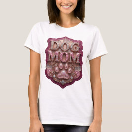 Camiseta Vibrante Motivo Artístico de Mamá de Perro en Dora