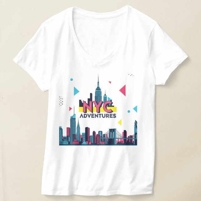 Camiseta Vibrante NYC (Distribución )