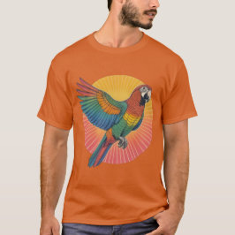 Camiseta Vibrante Parrot Sunrise