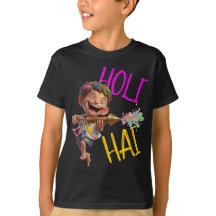 Camiseta vibrante personalizable "Holi Hai" para n