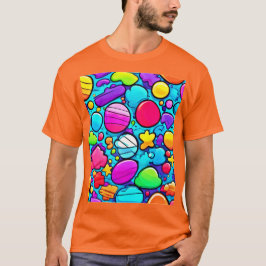 Camiseta Vibrante Resumen Candyland