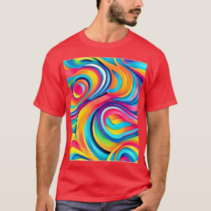 Camiseta Vibrante Resumen de los movimientos de color
