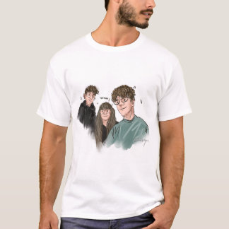 Camiseta Vibrante retrato grupal