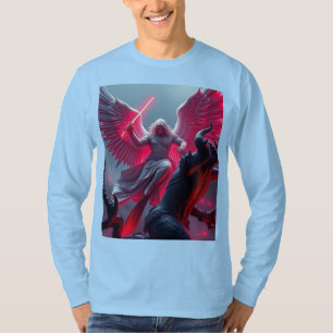 Camiseta Vibrante St Michael Archangel Long Sleeve Tee masc