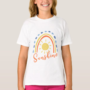 Camiseta Vibrante Tee Arcoiris Sunshine, verano único
