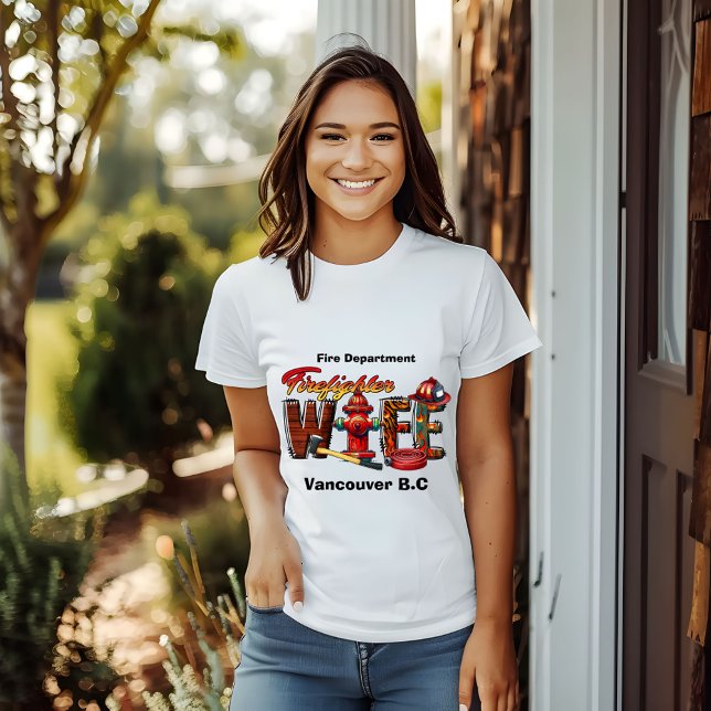 Camiseta Vibrante tributo a los bomberos (Subido por el creador)