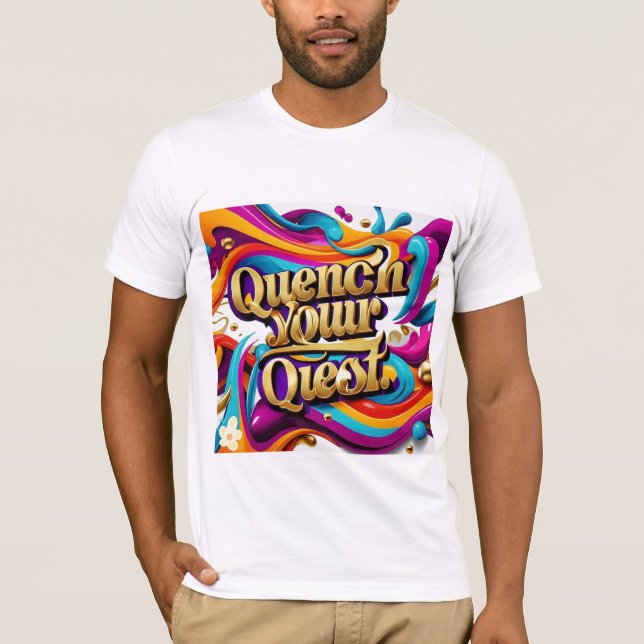 Camiseta Vibrante viaje" (Anverso)