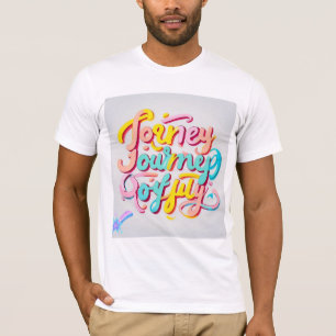 Camiseta "Vibrante Voyage"