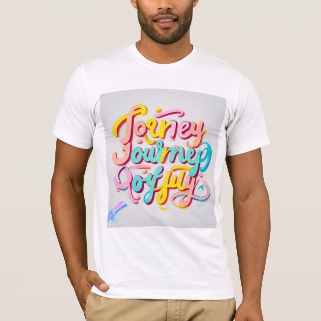 Camiseta "Vibrante Voyage" (Anverso)
