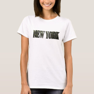 Camiseta vibrante y colorida de NEW YORK