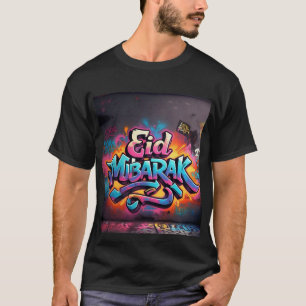 Camiseta Vibrantes hombres de arte del graffiti de Eid Muba
