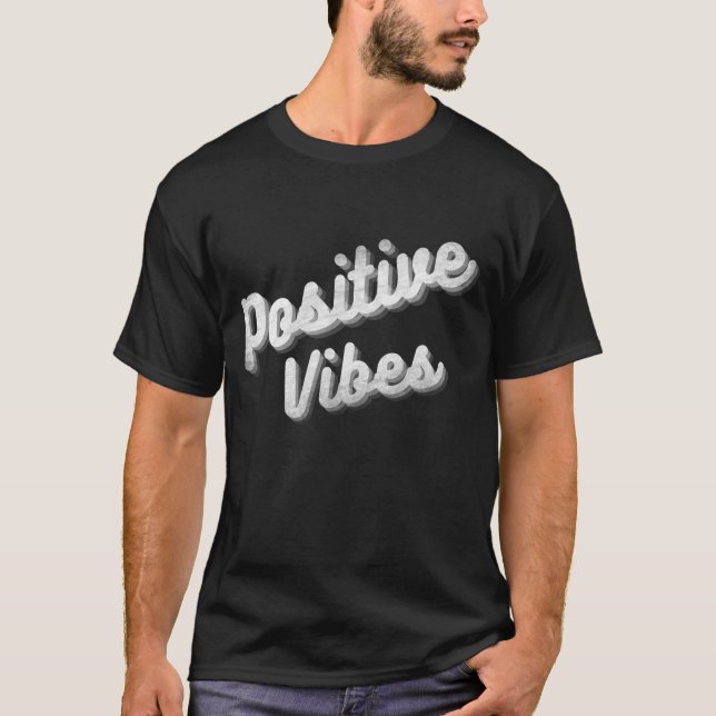 CAMISETA VIBRAS POSITIVAS (Anverso)