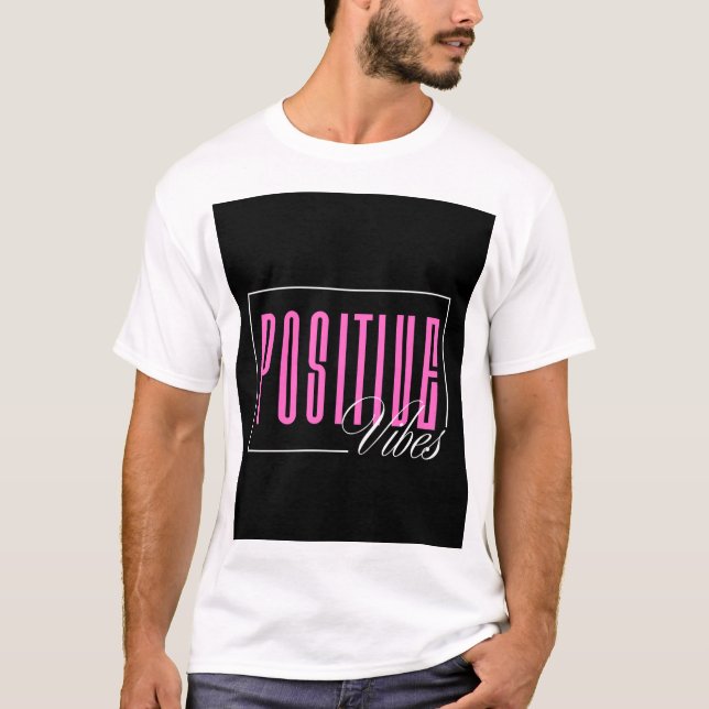 CAMISETA VIBRAS POSITIVAS (Anverso)