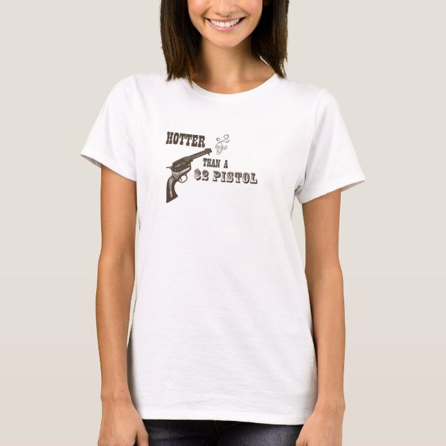 Camiseta Vibre que una pistola $2 (Anverso)
