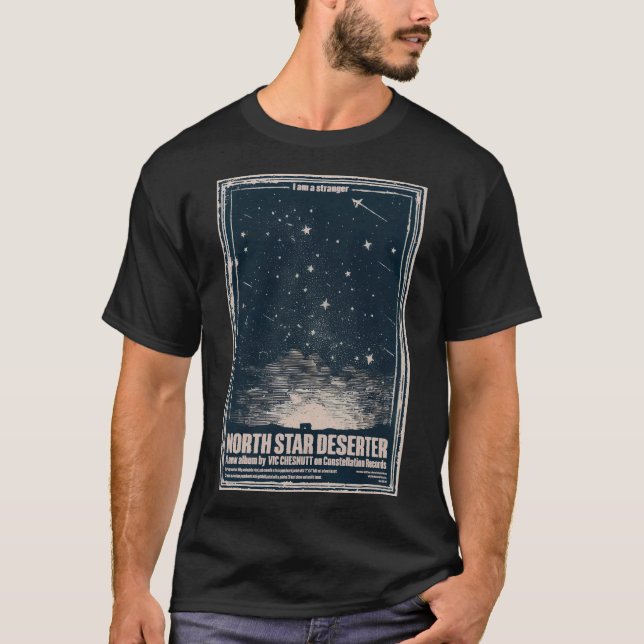 Camiseta Vic Chesnutt es un desertor de una estrella del no (Anverso)